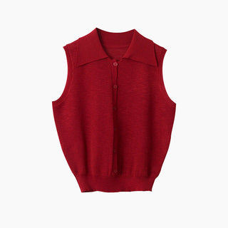 polo sleeveless Top