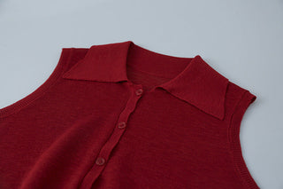 polo sleeveless Top