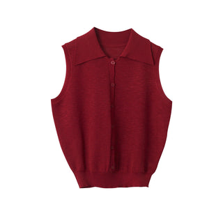 polo sleeveless Top