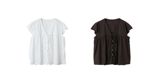 lace ruffled top