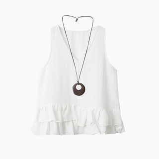 striped sleeveless Top