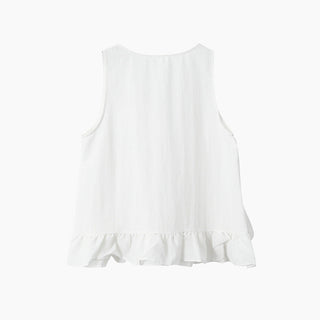 striped sleeveless Top