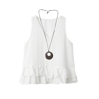 striped sleeveless Top