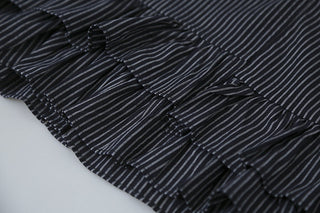 striped sleeveless Top