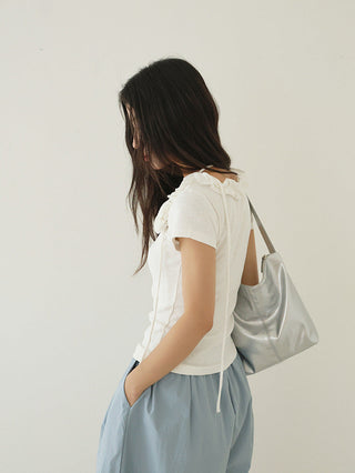 flower scarf top