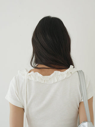 flower scarf top