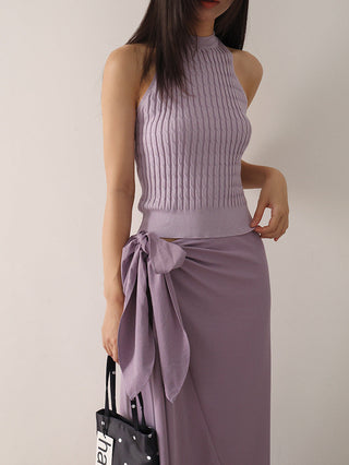 knit skirt set