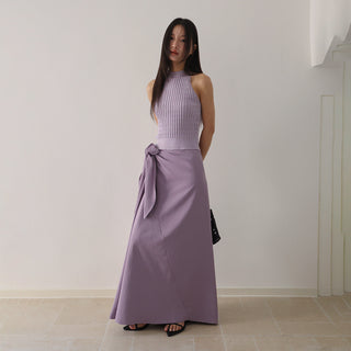 knit skirt set