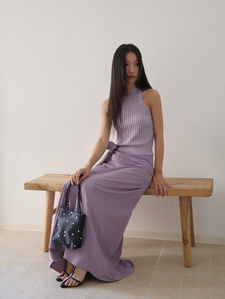 knit skirt set