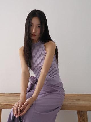 knit skirt set