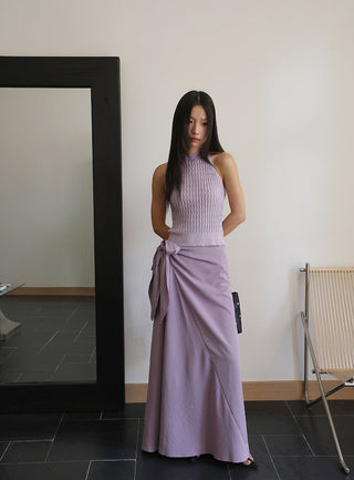 knit skirt set