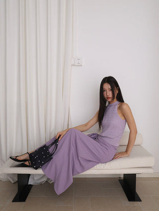 knit skirt set