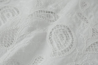 hollow lace cardigan