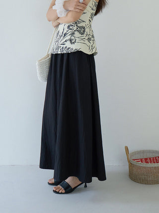 black white skirt