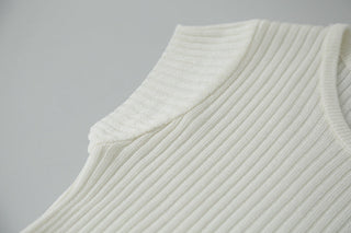 drawstring knit top