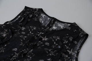 floral round Top