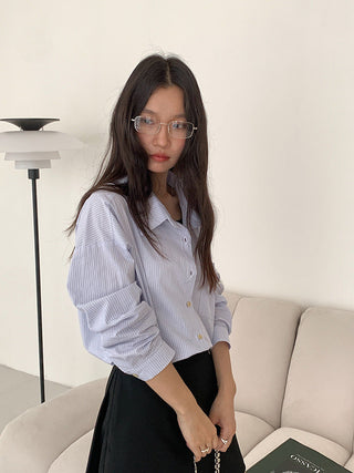 striped casual top
