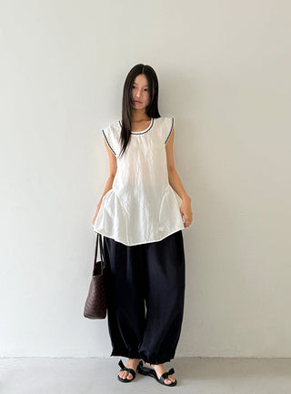 lace flying sleeve