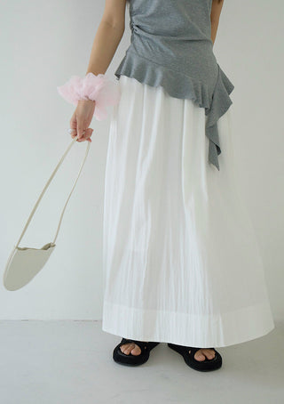 black white skirt