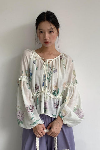 floral long sleeve
