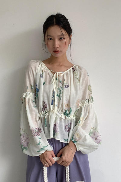 floral long sleeve