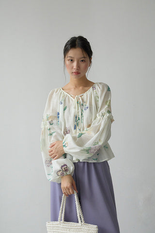 floral long sleeve