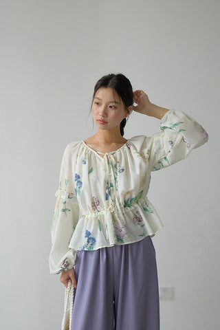 floral long sleeve