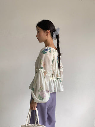 floral long sleeve