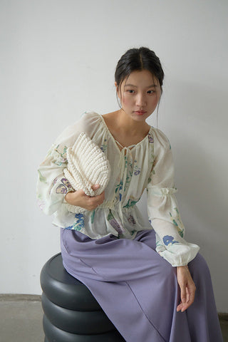 floral long sleeve