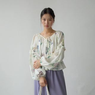 floral long sleeve