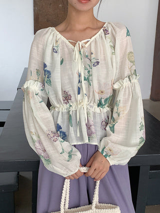 floral long sleeve