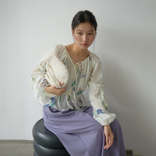 floral long sleeve