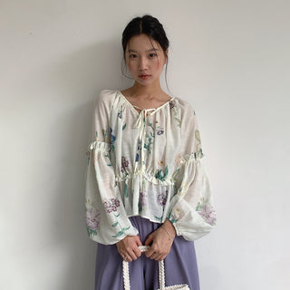 floral long sleeve