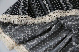 lace hollow Top