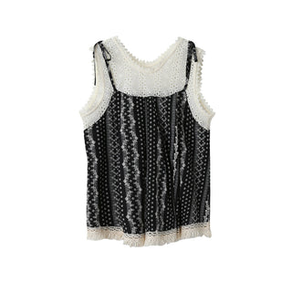 lace hollow Top