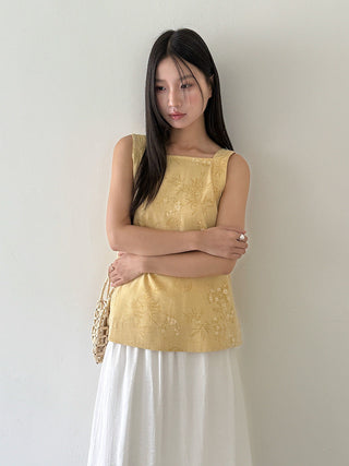 jacquard lace Top