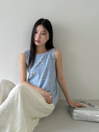 jacquard lace Top