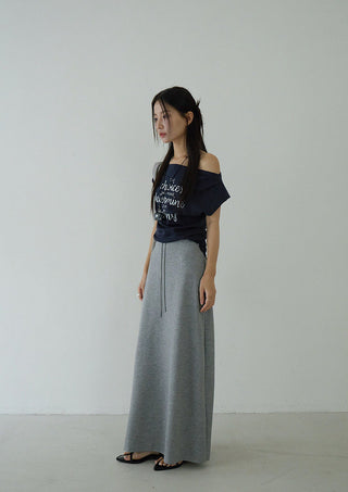 letter pleated top