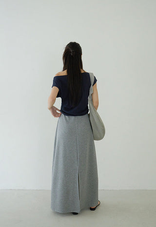 letter pleated top