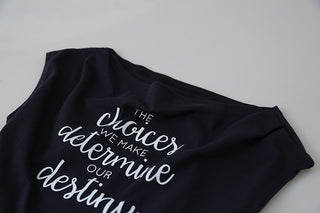 letter pleated top