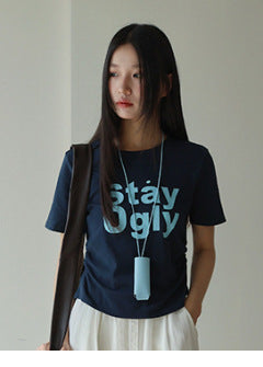 letter pleated top