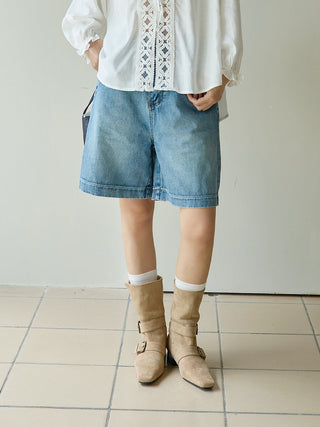 pocket cropped jeans