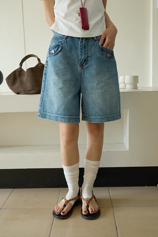 pocket cropped jeans
