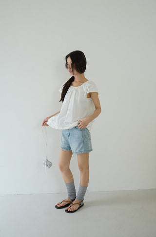 lace flying sleeve