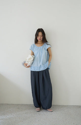lace flying sleeve