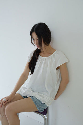lace flying sleeve