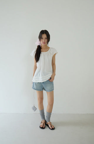 lace flying sleeve