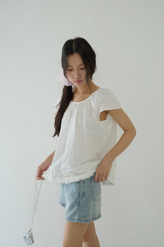 lace flying sleeve