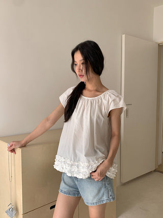 lace flying sleeve