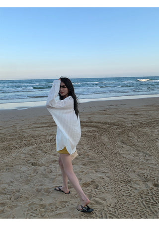 Striped Sun Protection Shirt